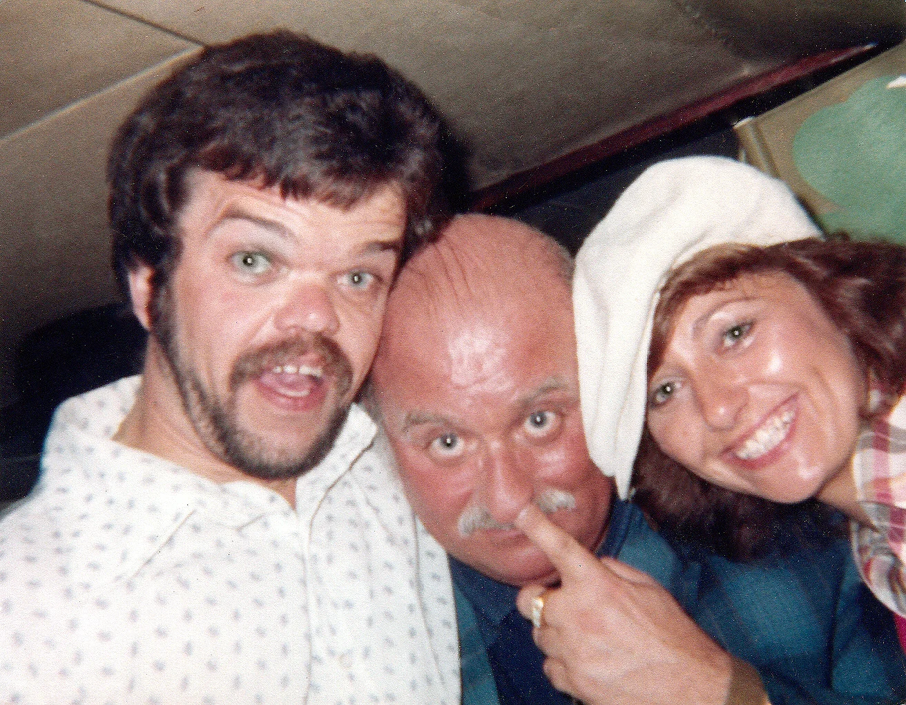 John Pedrick, Ronnie Dukes, and me.
