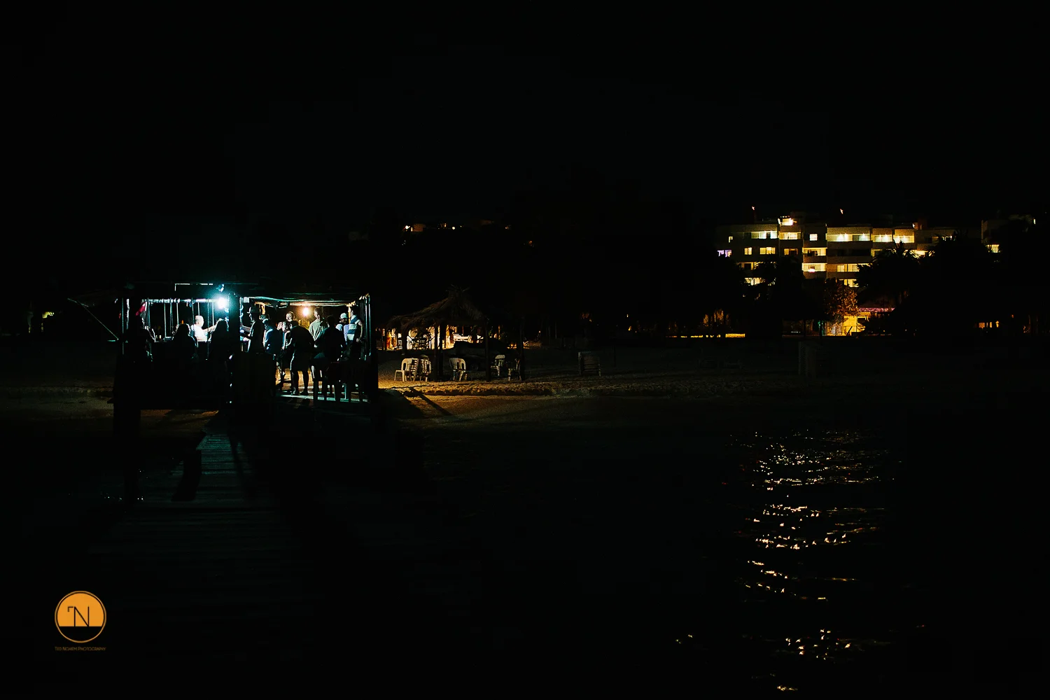 On the beach on Isla Mujeres. Shot with a 5D2 and 35L.