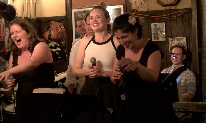 Full band laugh-attack.