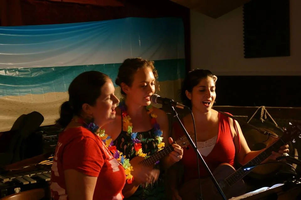 Ukuleles and girl-on-girl harmony