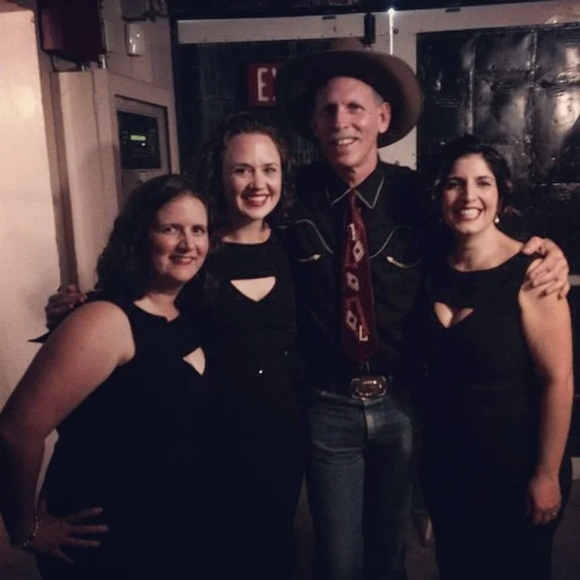 With Cow Bop's Bruce Forman