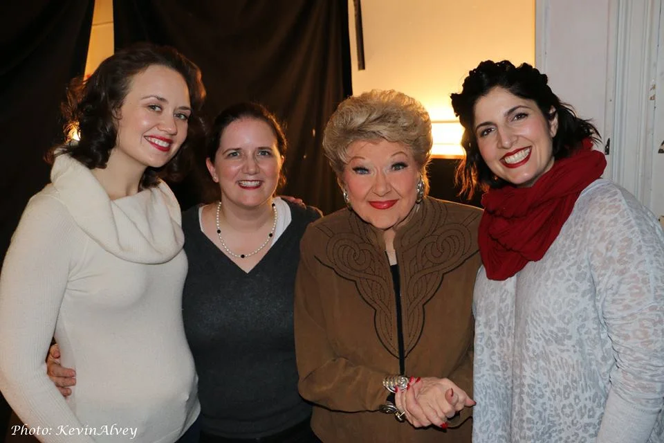 With Marilyn Maye (photo credit: Kevin Alvey)