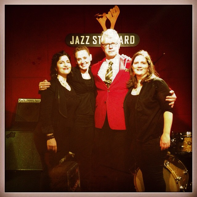 With Matt Wilson at the Jazz Standard