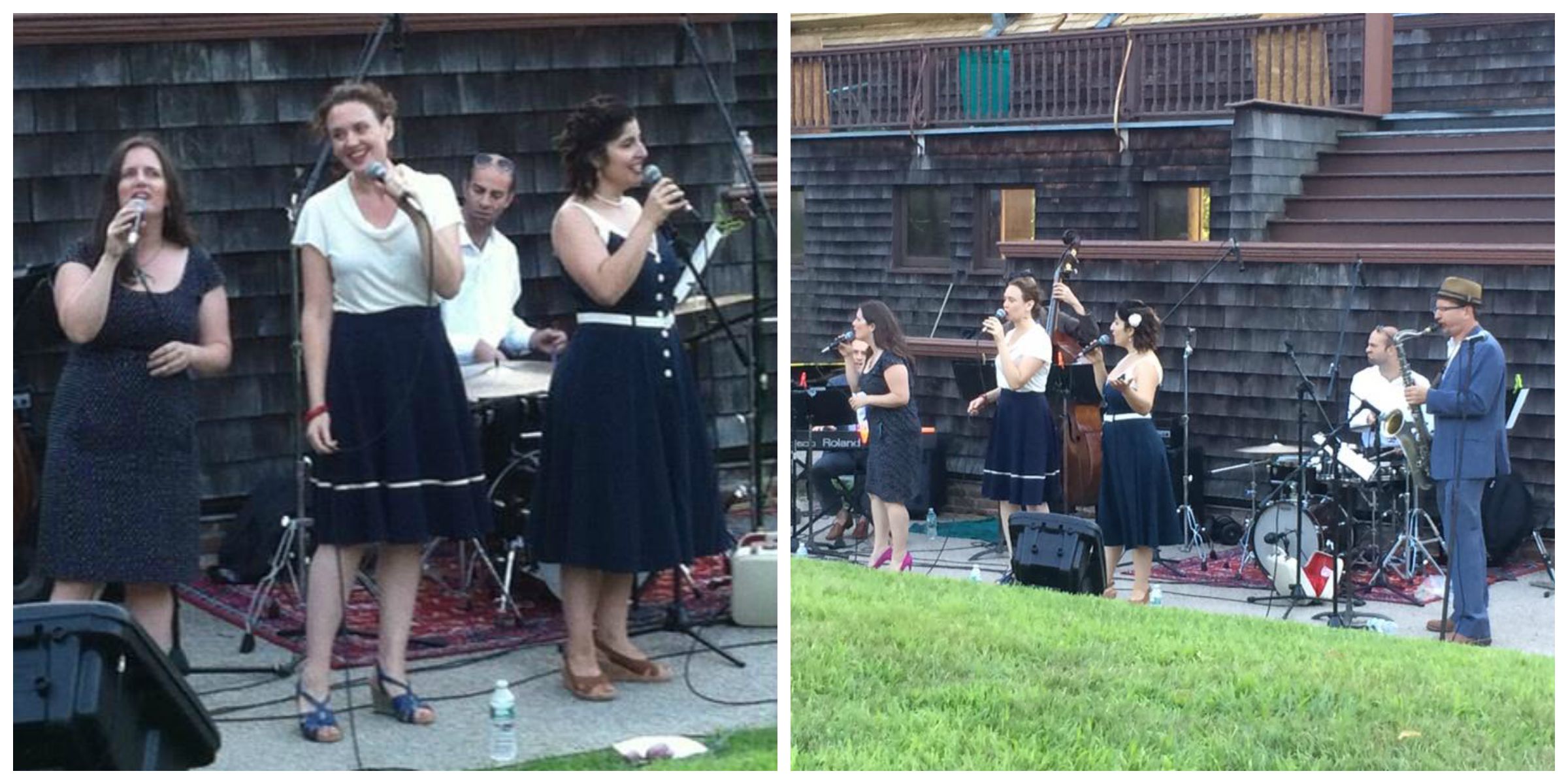 Photos taken by our fans from the Jazz at Lyndhurst concert...a sunny, mild evening in a beautiful outdoor setting. What a great way to close out our summer!