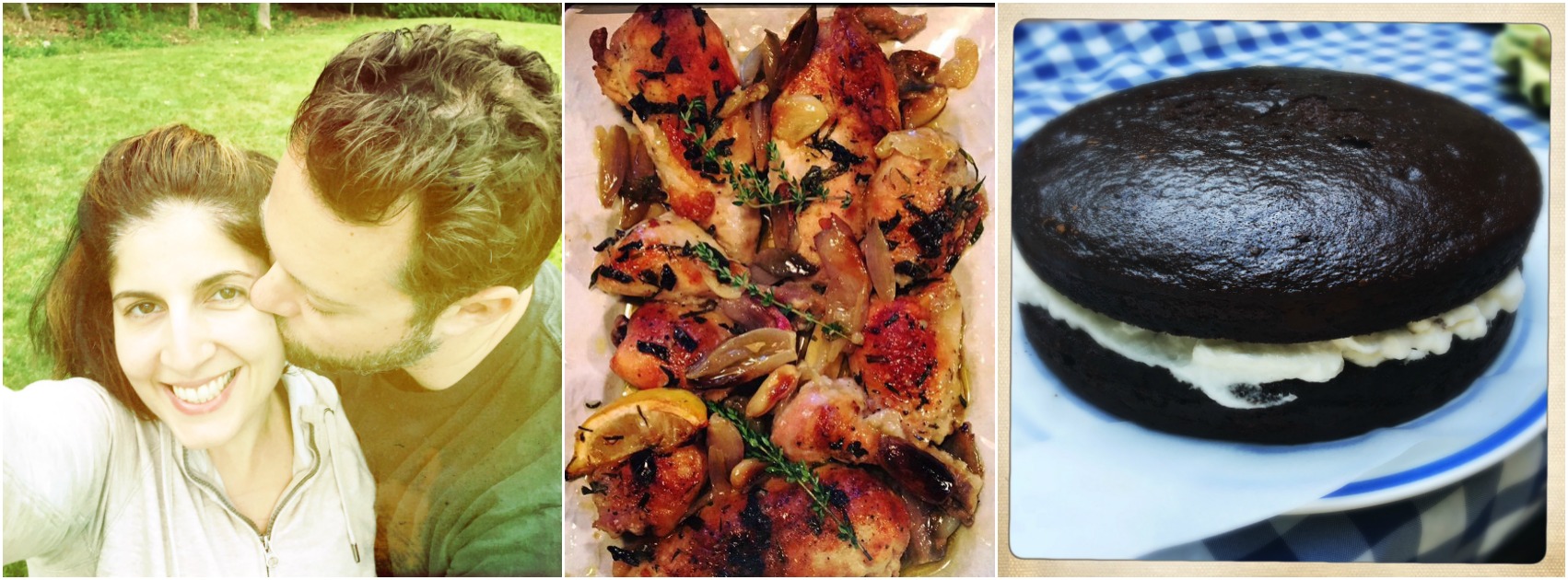 Melissa's summer highlights: family time and delicious eating! (Melissa, PLEASE make that cake for Duchess!)