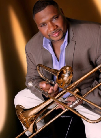 Trombonist, trumpeter, vocalist extraordinaire, the always-swinging Wycliffe Gordon!
