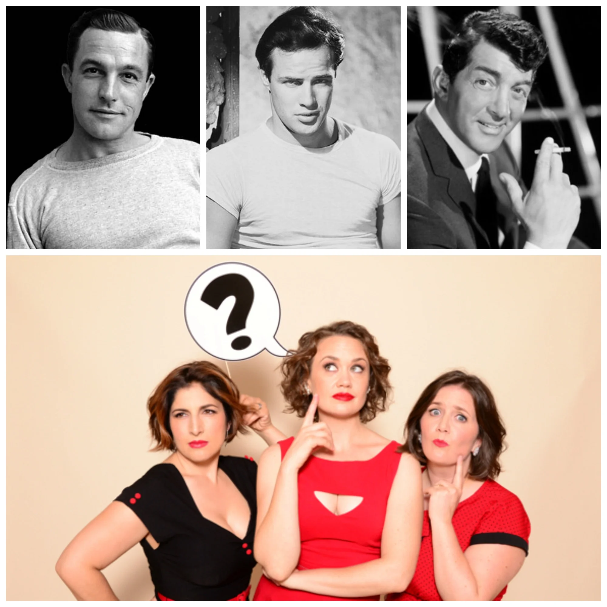 We thought long and hard about our favorite bestowers of, as Oded wrote in our background lyrics, "giant ooh la la." Look at those handsome fellas! Ooh la la, indeed!
