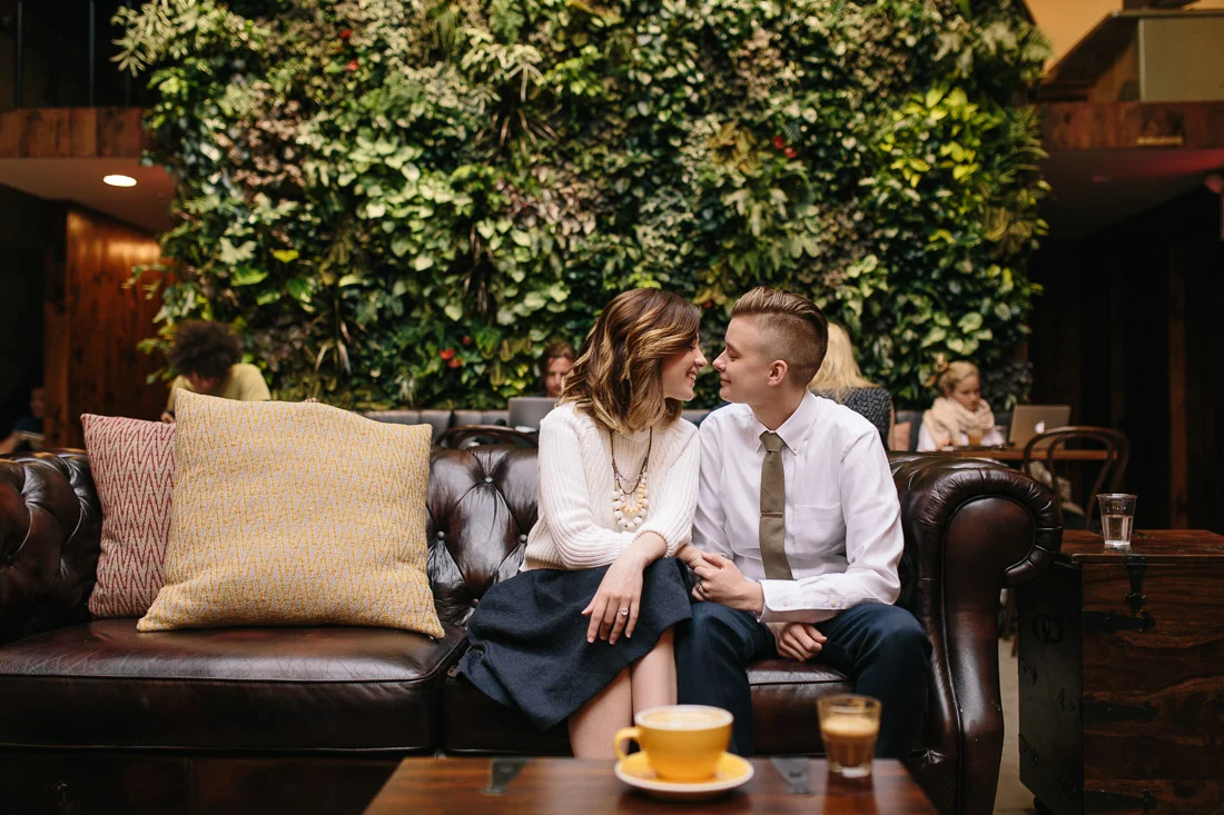 Brooke + Amy - Brooklyn Engagement Session 