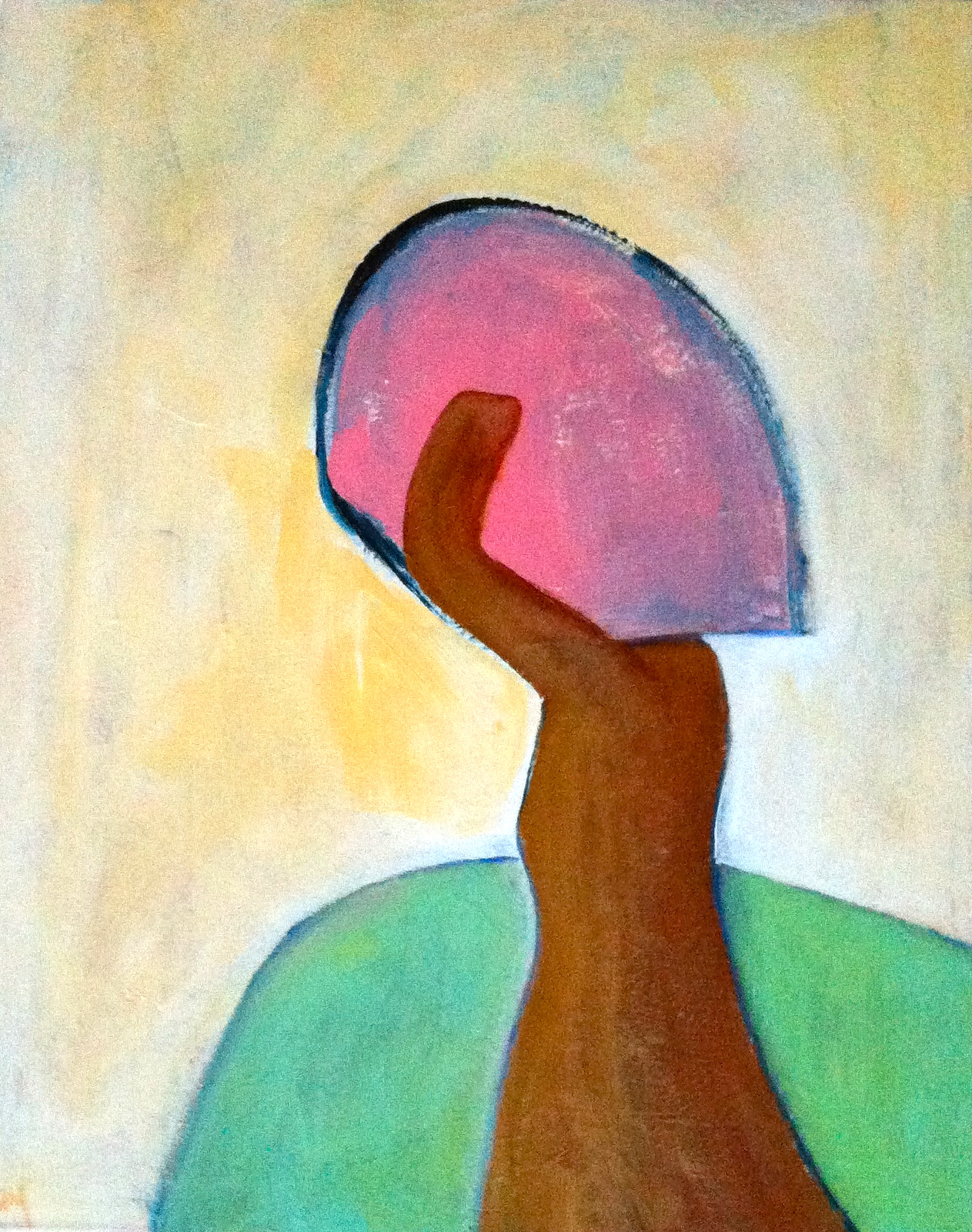 BUNKY'S BURDEN, Painter Bruce Ley