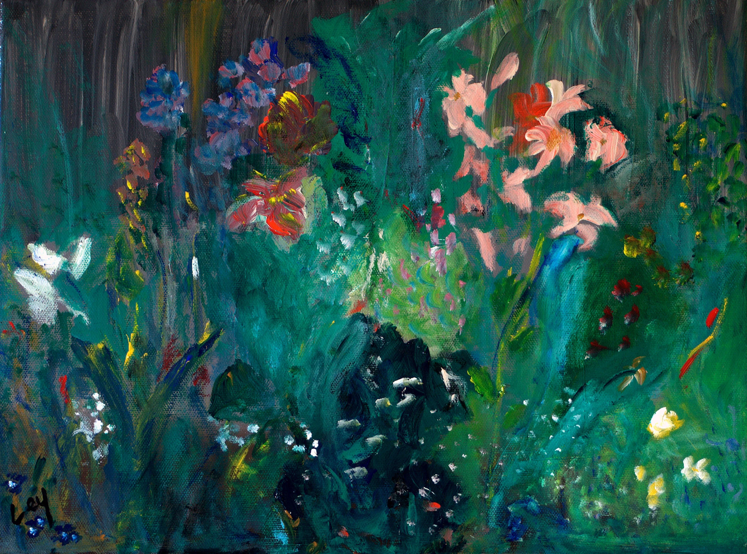 Just Outside The Studio Door 2010 12x16in..jpg