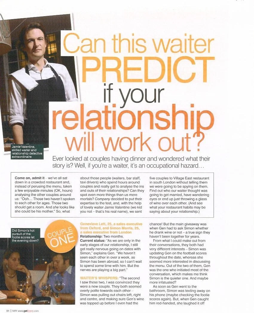 can this waiter predict your relationship - COMPANY.jpg
