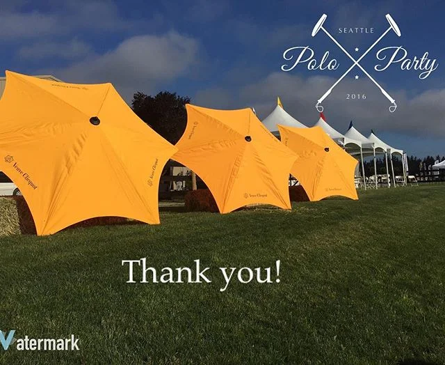 #SeattlePoloParty would like to thank our sponsors, our volunteers, our non profit partner @championsfoundation and the countless ppl that assisted in making the 2nd Annual #SeattlePoloParty a huge success. Pictures coming soon!! "Thank you&quot
