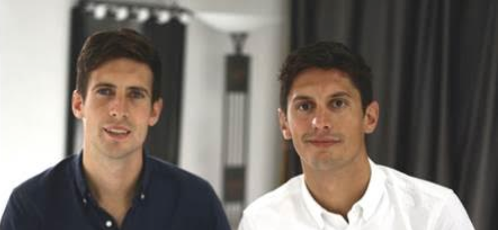 Brothers and founders of Add to Event, Ben Maughan (left) and Tim Maughan (right)