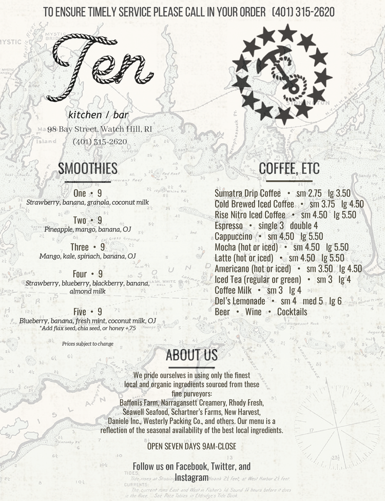 Ten Sandwiches Ten Sandwiches