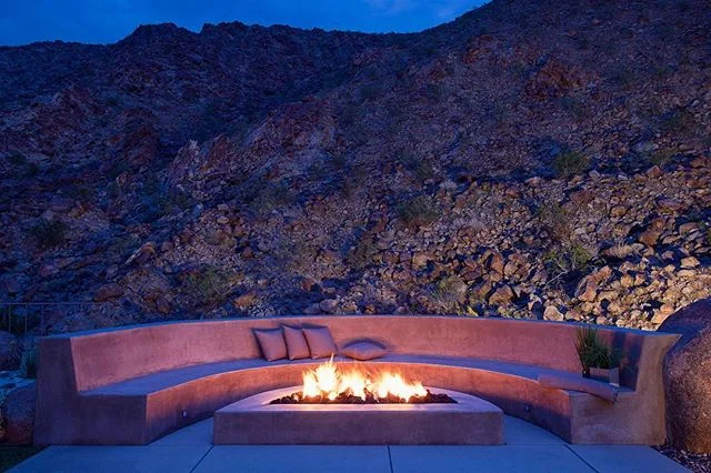 Desert fire pit!