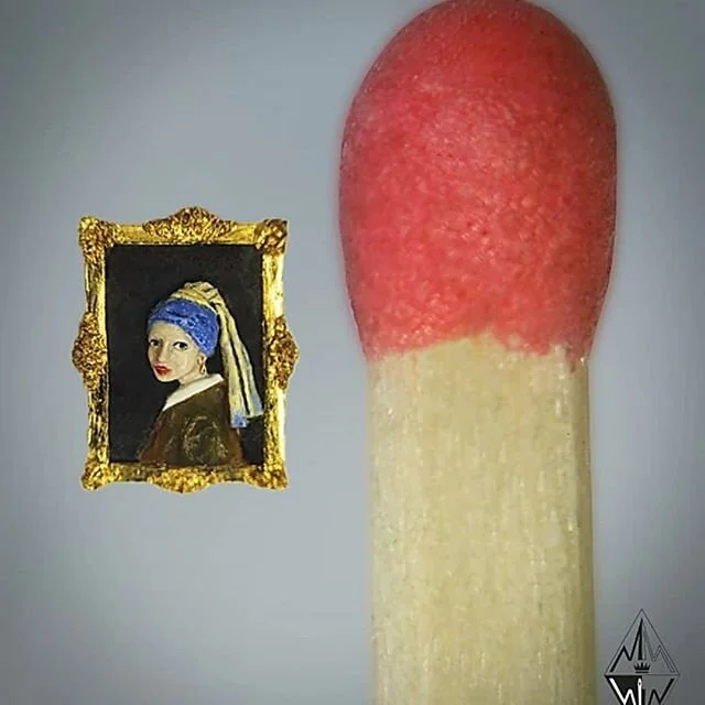 These photos belong to⠀
THE GREATEST MINIATURIST OF ALL TIME, @willardwiganmbe , a dyslexic black man who began working on a microscopic scale to escape criticism and bullying.⠀
⠀
While he was able to create a space for himself, many more people of c