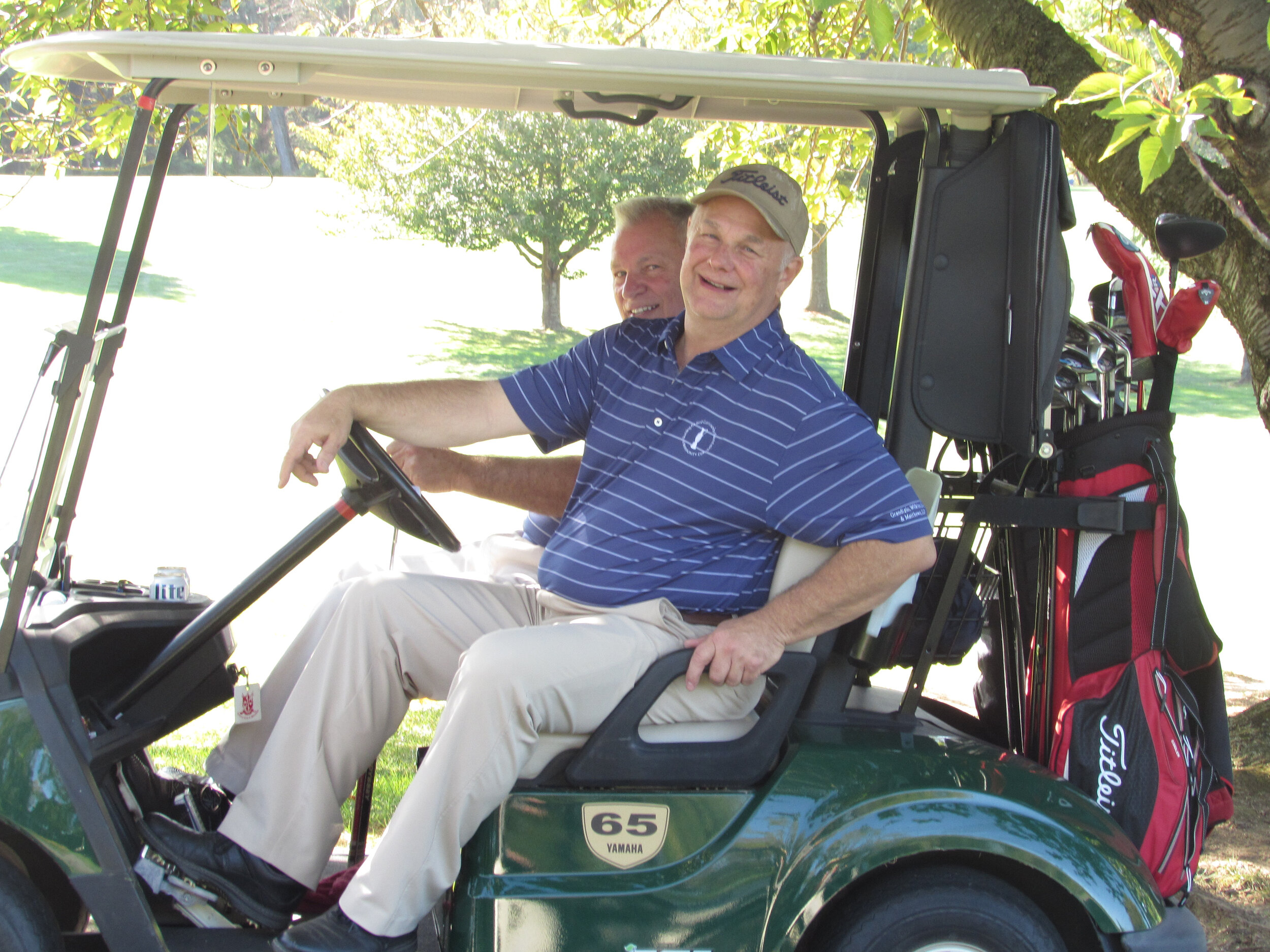 Keith and Craig Creamer in Cart.jpg