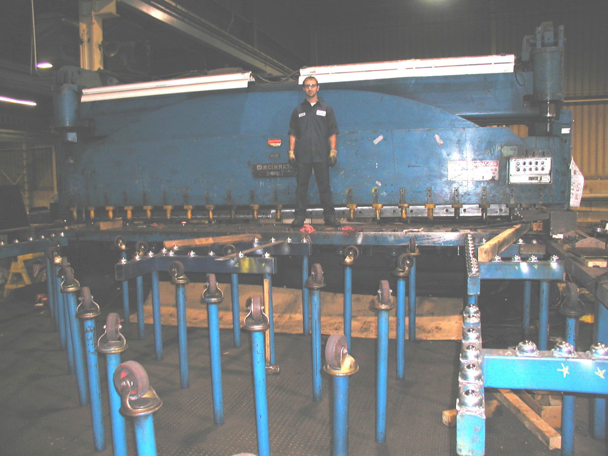Hydraulic Shear 20 ft x 5/8 inch Capacity