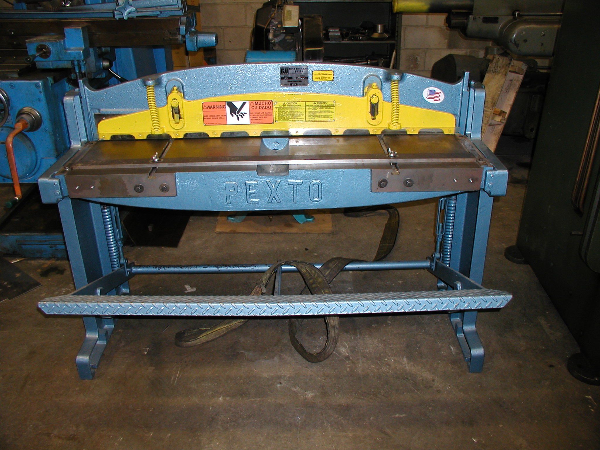 Foot Shear 4ft x 16 Gauge