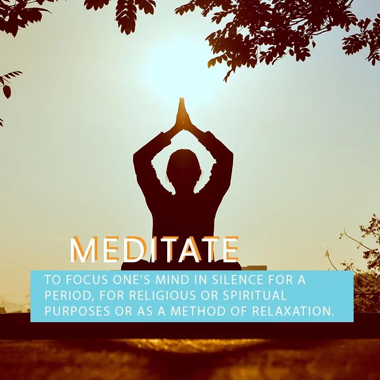 Meditate: The Fundo Word of The Week