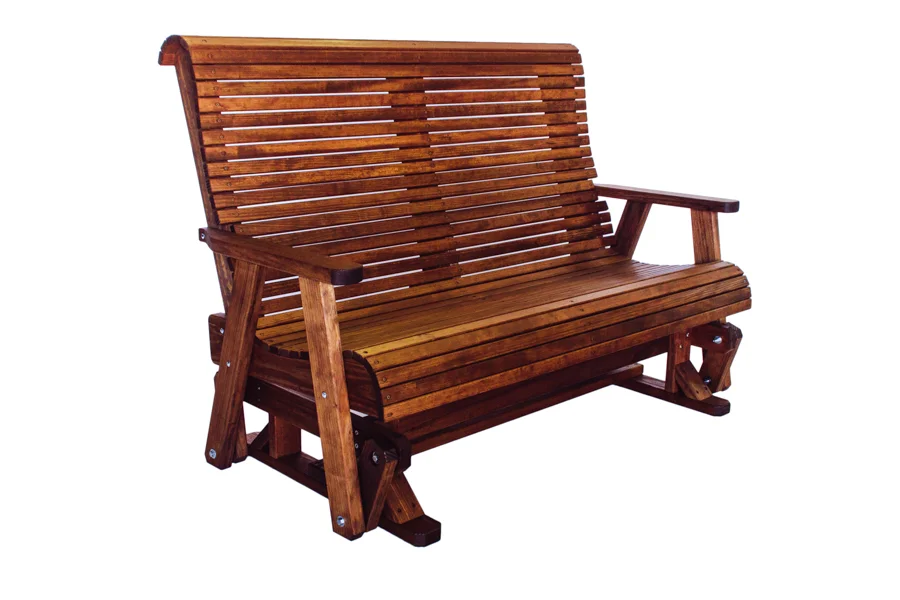 Highback 5' Glider 61 3/4" W X 35" D X 43" H
