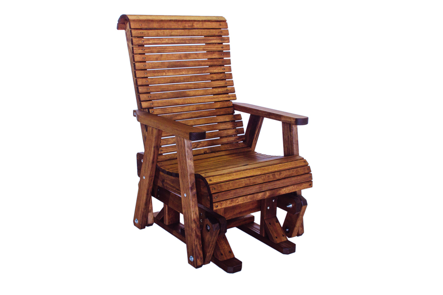 Highback Glider Chair 24 3/4" W x 35" D x 43" H