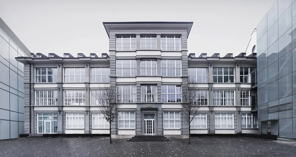 IWC’s historic headquarters with the newly built extensions and the IWC museum