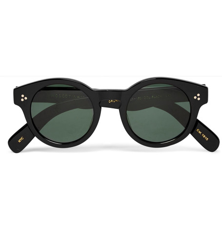 MOSCOT Grunya Round-Frame Acetate Sunglasses