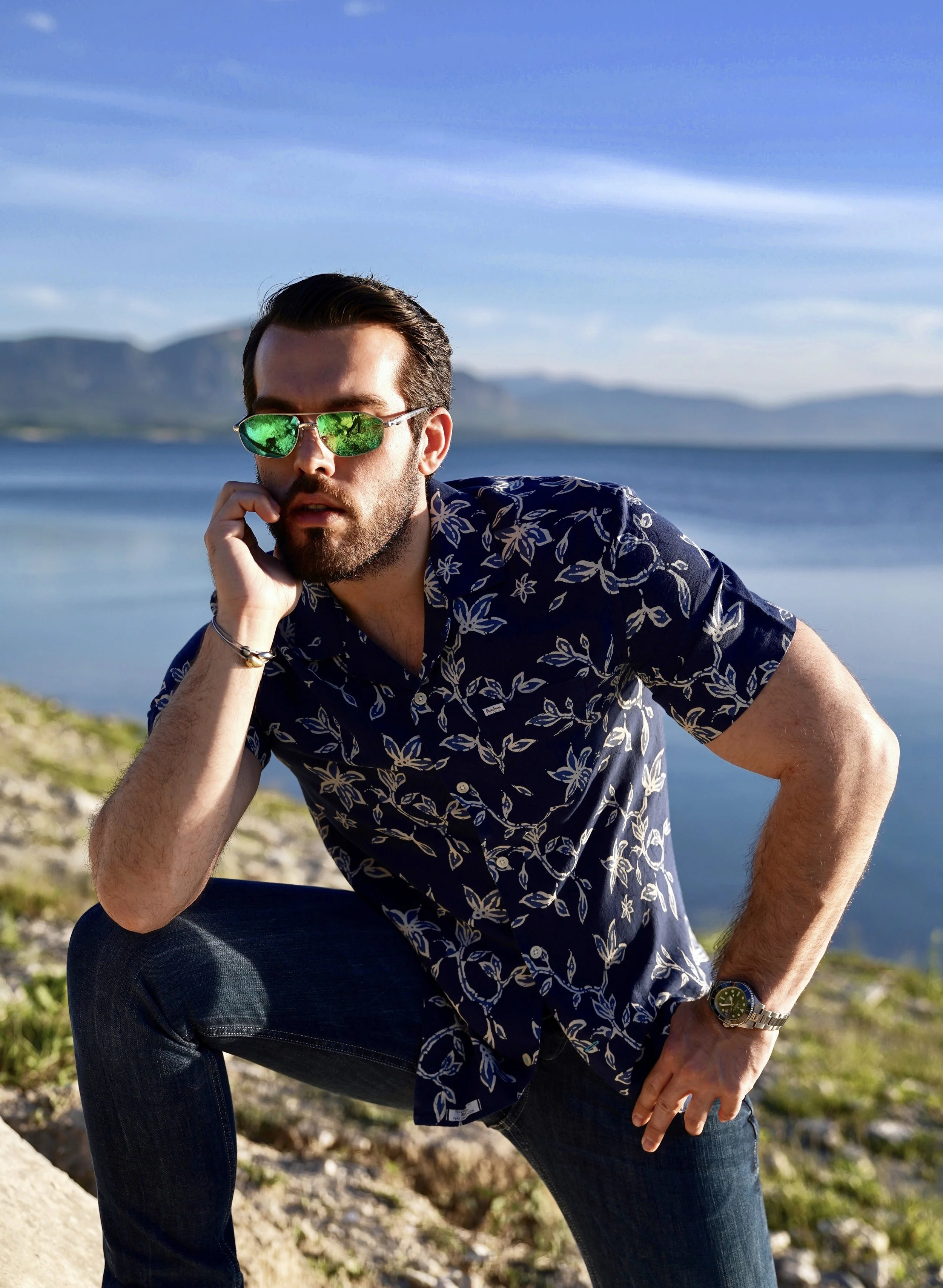 Shirt & Jeans: Pepe Jeans London / Sunglasses: Balenciaga