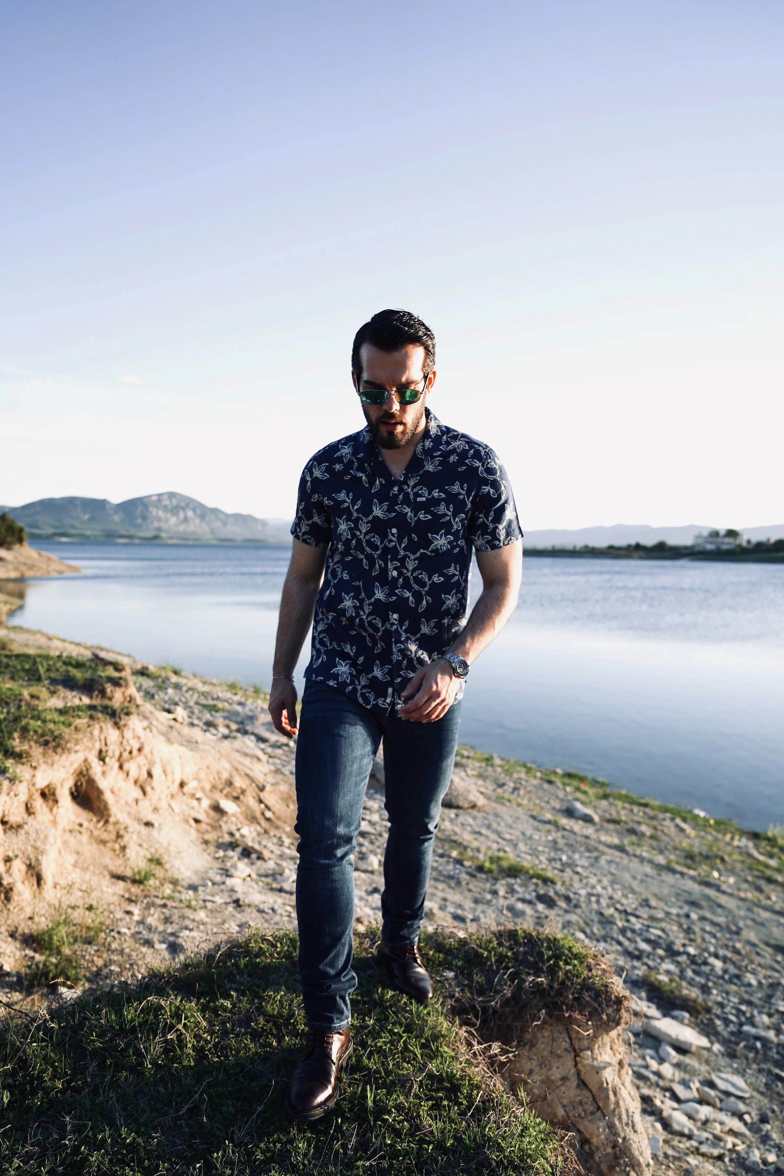 Shirt & Jeans: Pepe Jeans London / Sunglasses: Balenciaga