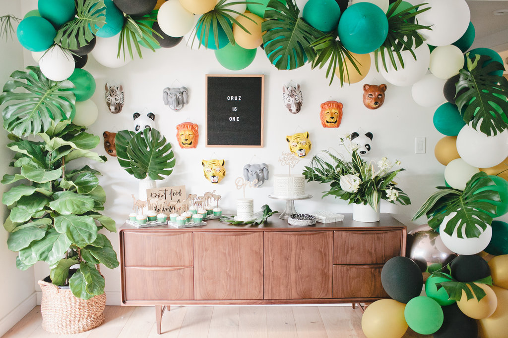 Jungle Themed 1st Birthday