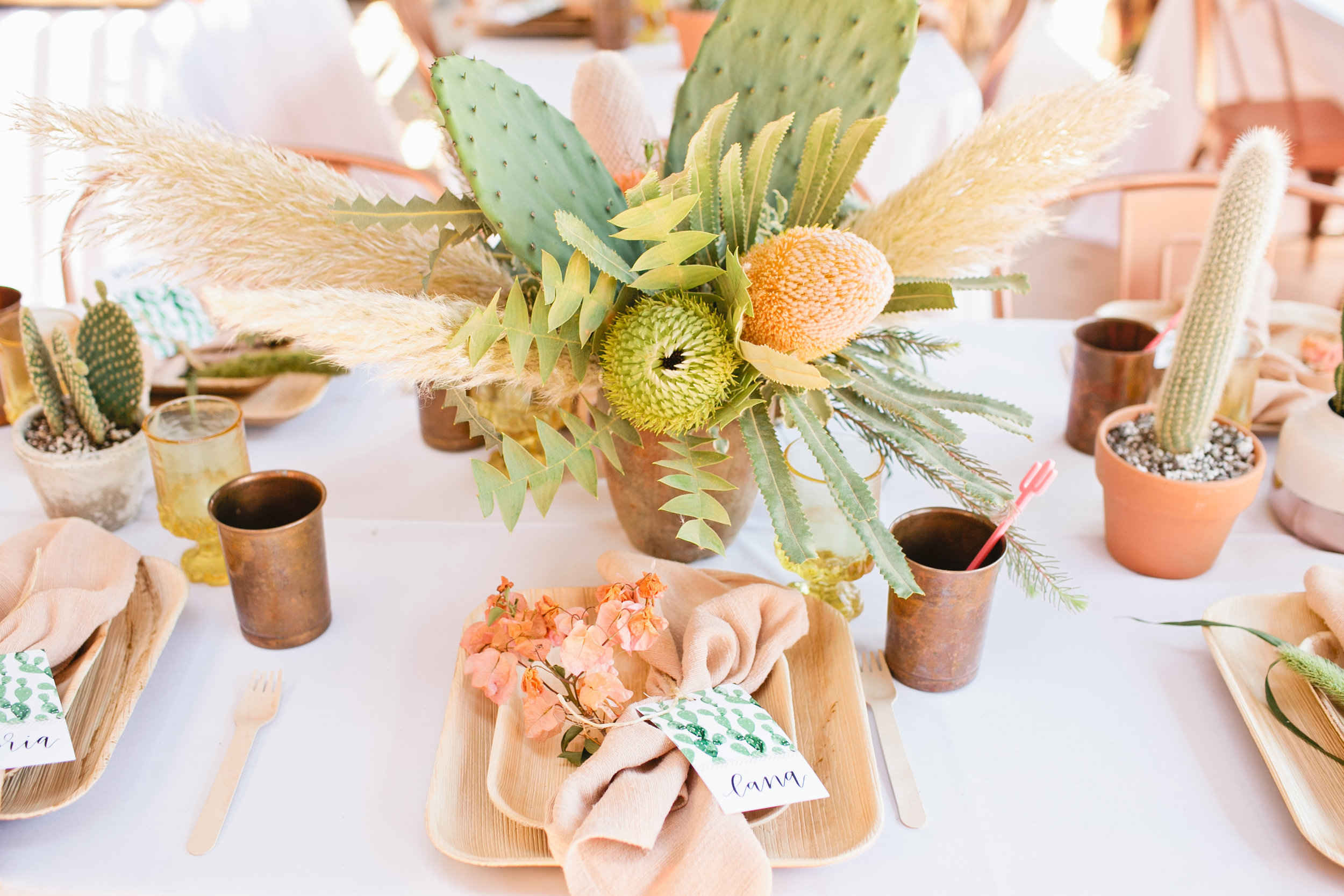 Cactus-Inspired Bridal Shower