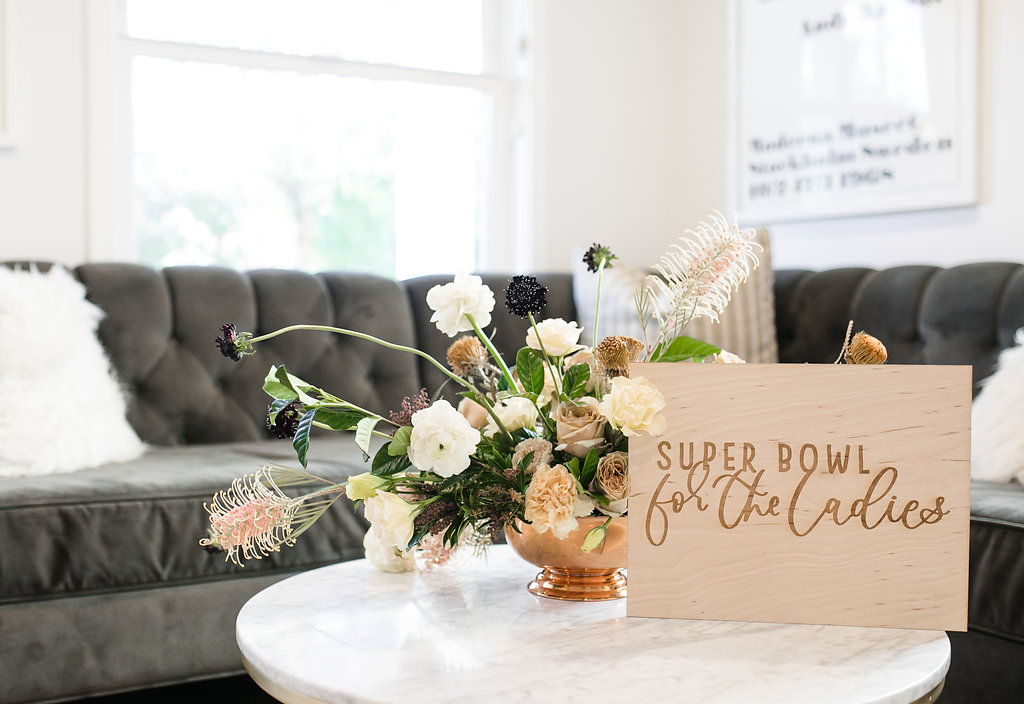 Stylish Super Bowl Party at Home