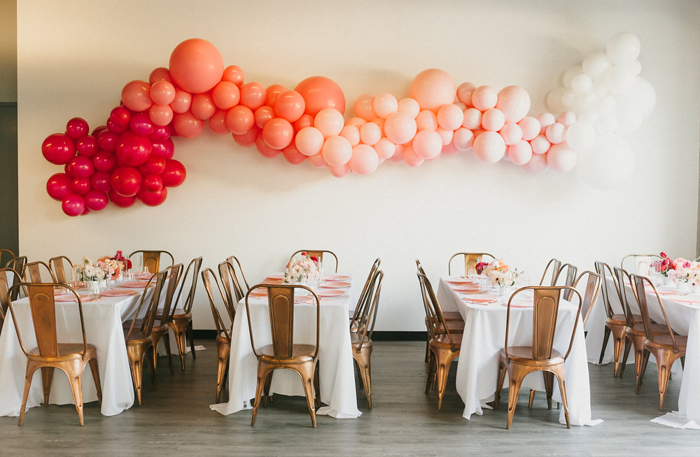 Pink Ombre First Birthday Party