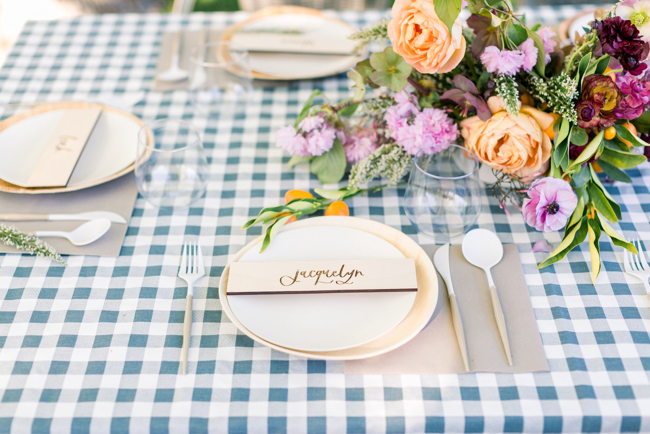 Backyard Tablescape in Sonoma 