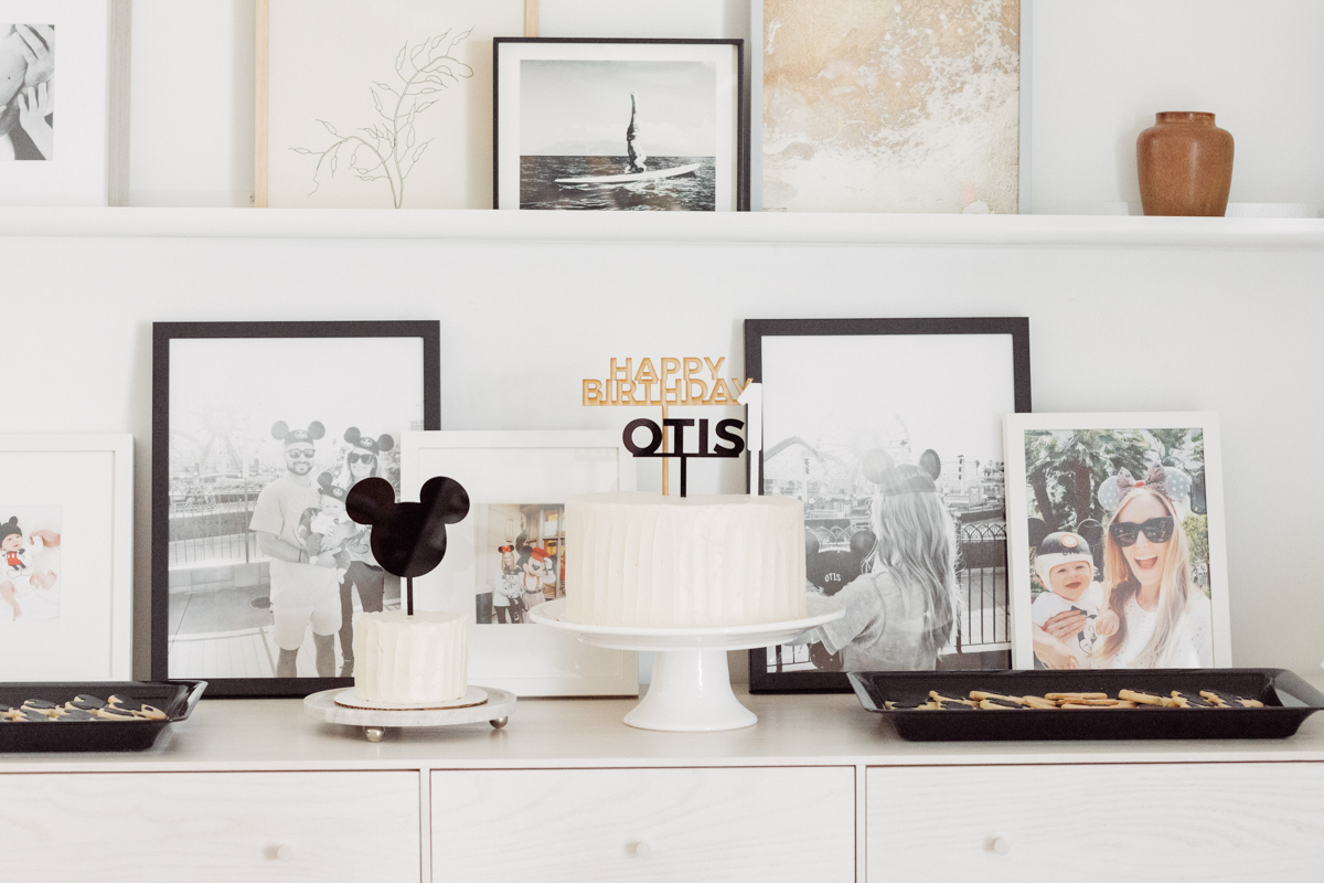 Modern Mickey Mouse 1st Birthday Party