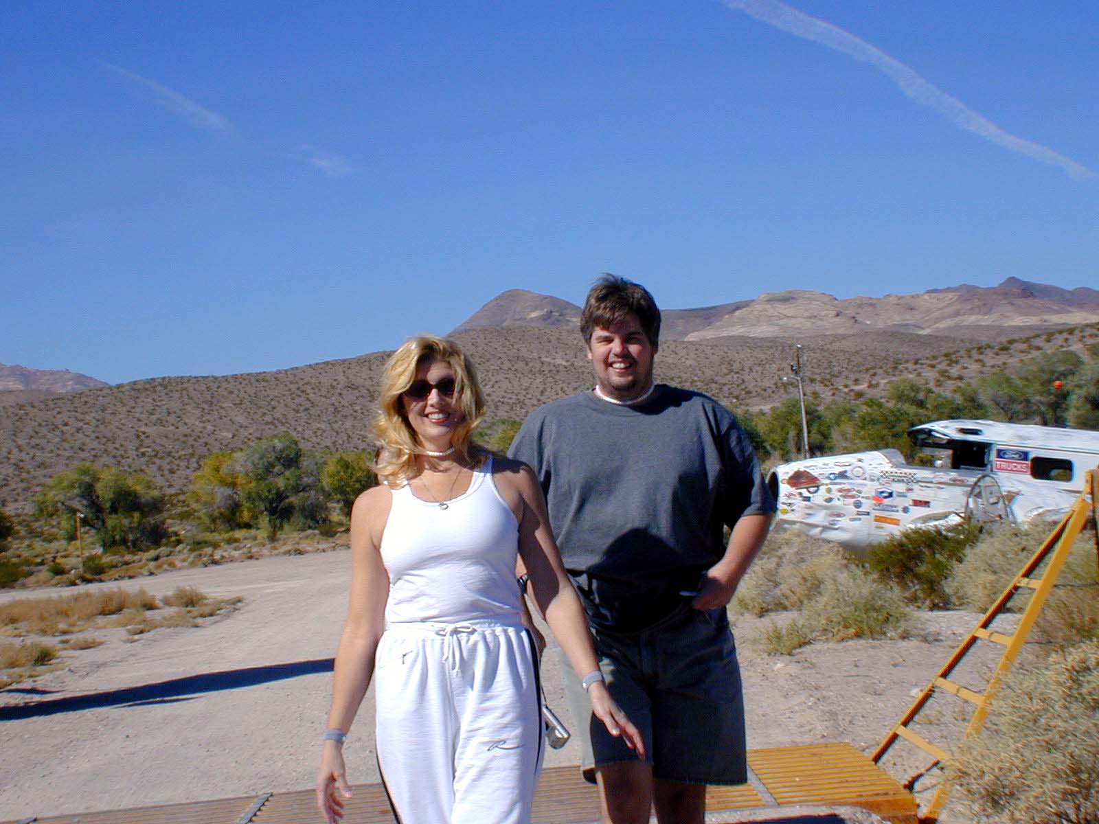 Marie and Mike return from the brothel. Dang, they sure look happy.