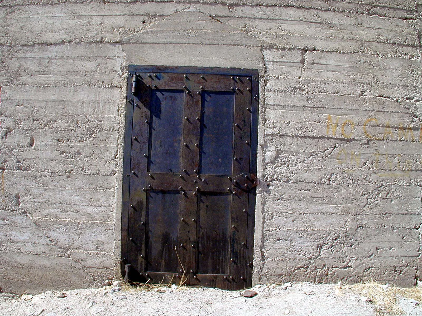 Iron Jail Door