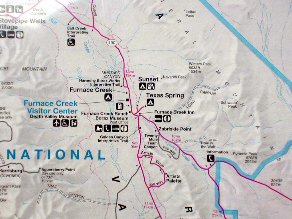 Map of the area we were stopped at