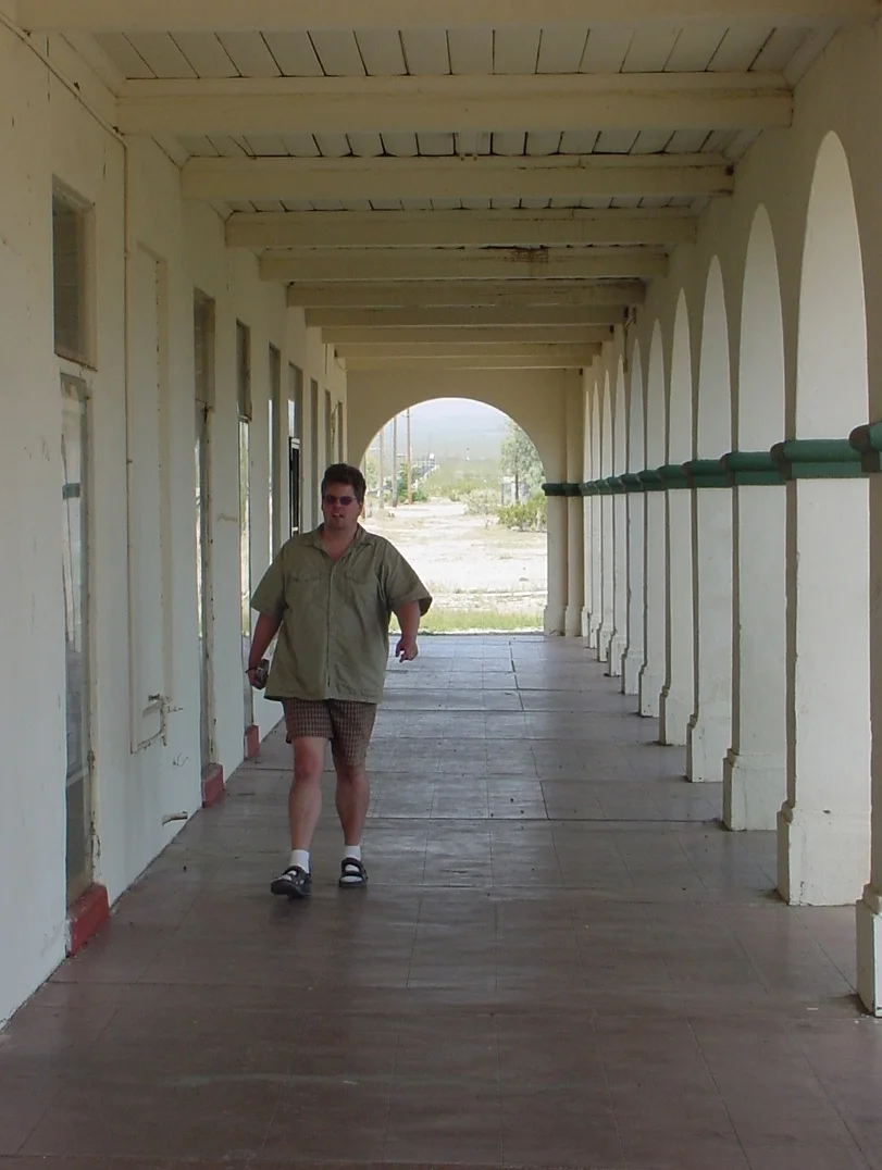 Mike wanders around the Kelso train depot