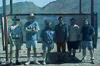 Posing at trailhead
