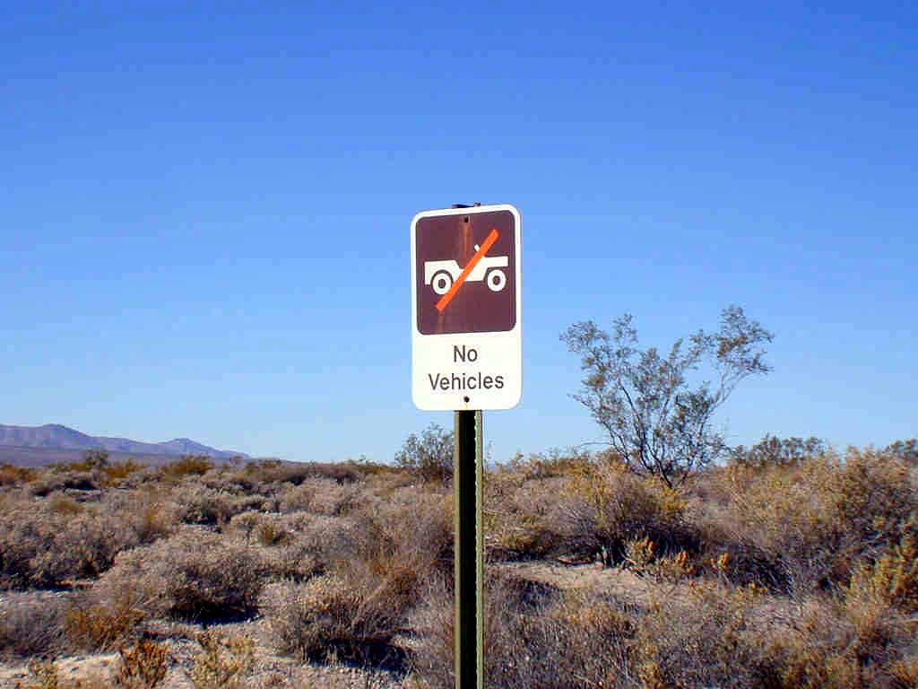 Strange sign. We couldn't figure it out so we just continued.