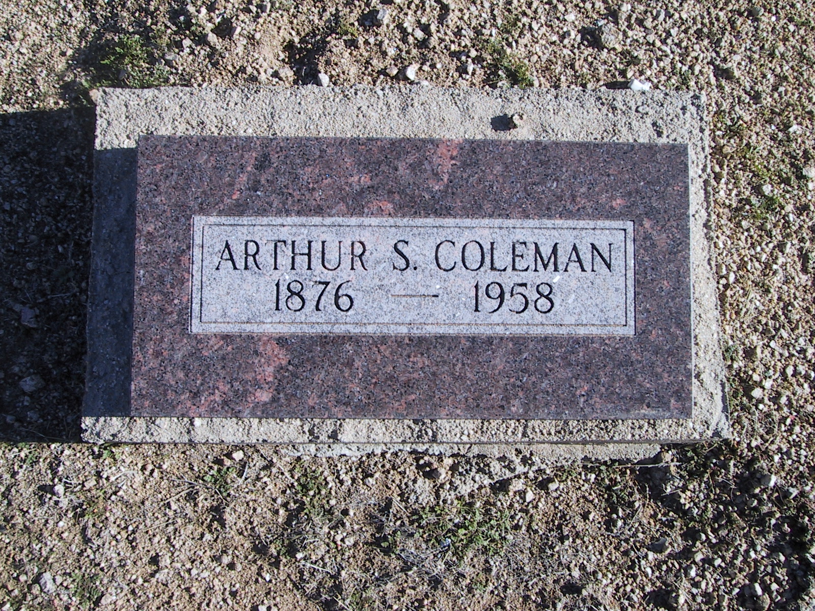 Arthur S. Coleman 1976-1958