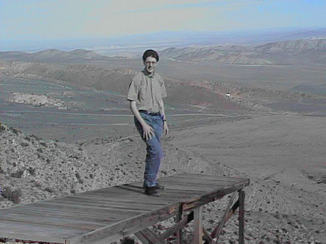 Unidentified volunteer (he actually lived after this stunt)