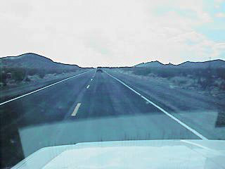 The road to Nelson's Landing