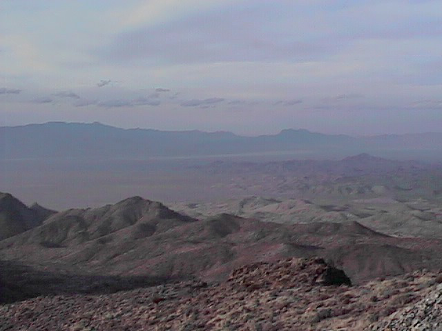 View from the mountain top.