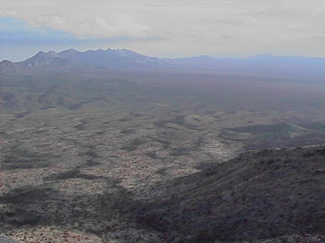 View from the mountain top.