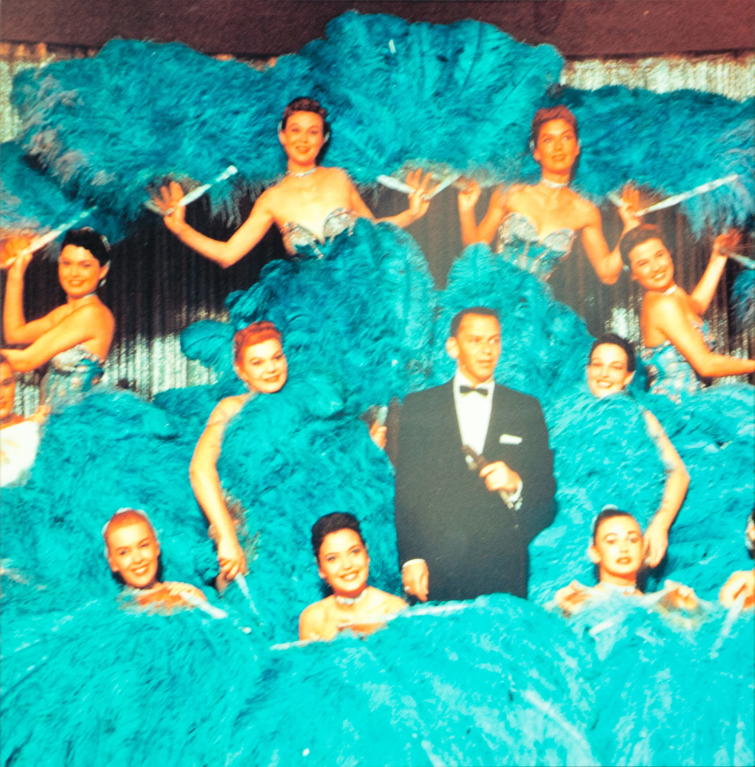 Frank Sinatra & chorus line girls