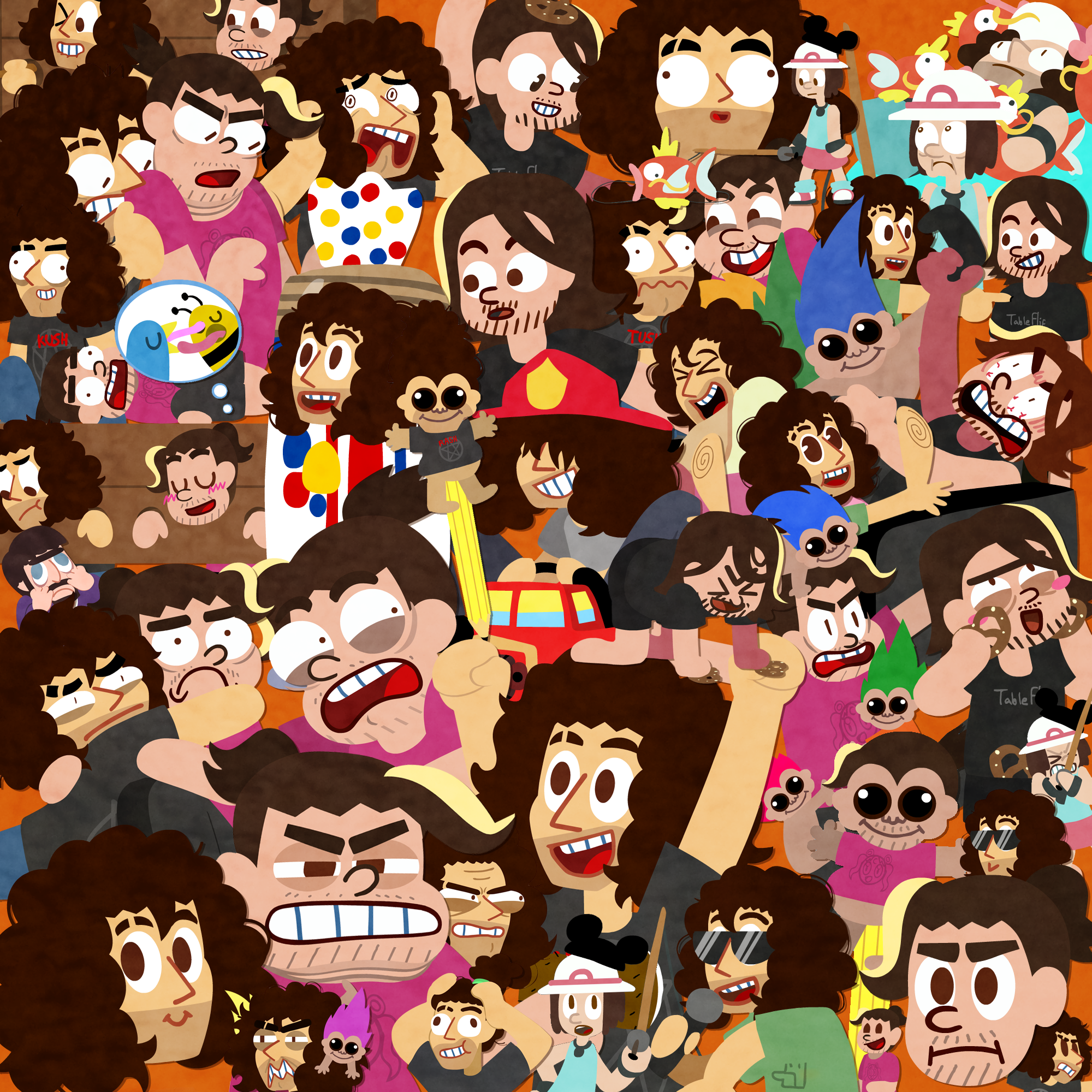 Game Grumps Character Expressions
