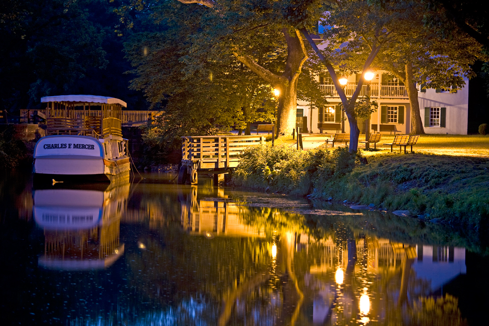Great Falls Tavern, Summer Evening
